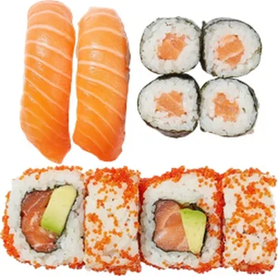 Tokyo Sushi Lítið laxatrío