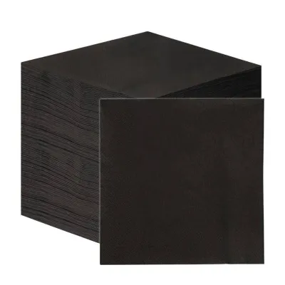 TALKING TABLES - Servíettur Svartar, 100 stykki