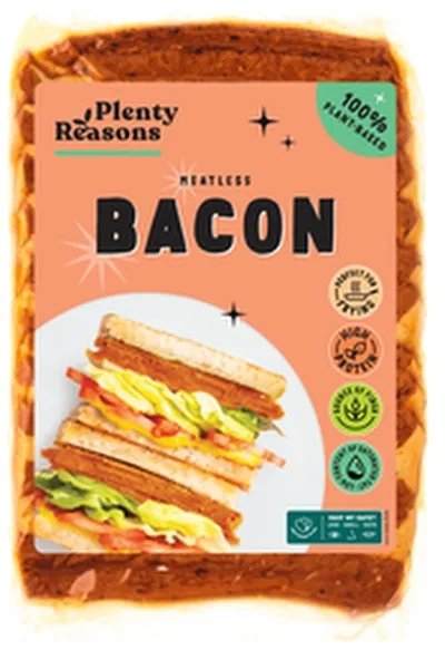 Plenty Reasons vegan beikon