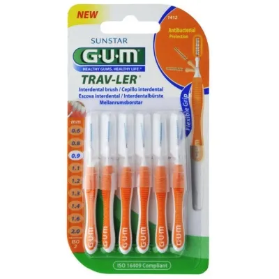 GUM - Travler Orange 0,9mm