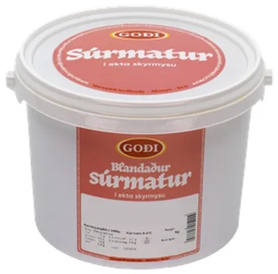 Kjarnafæði 600g súrmatur í fötu