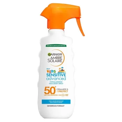 GARNIER - Sensitive Advanced Kids Hypoallergenic Happy Trigger Spray SPF50+ 270ml