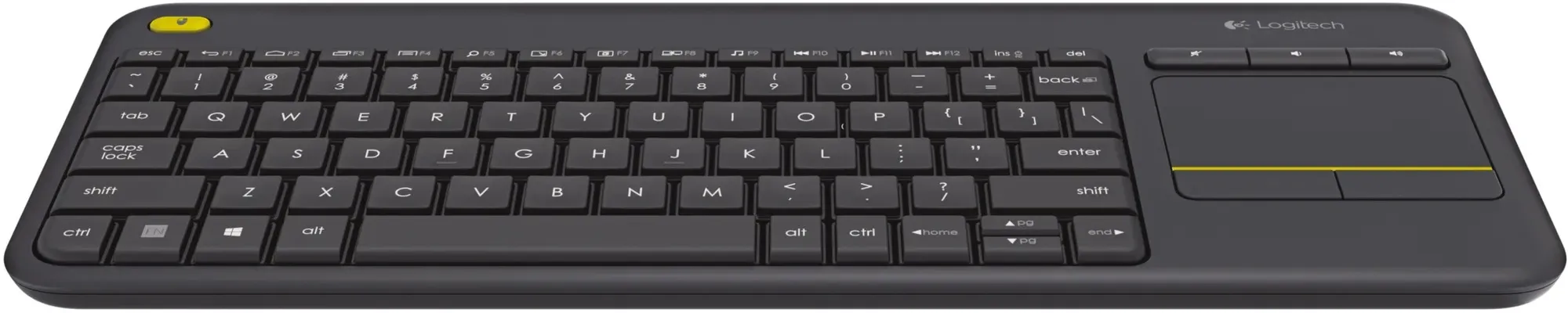 Logitech K400 PLUS þráðlaust lyklaborð - Svart