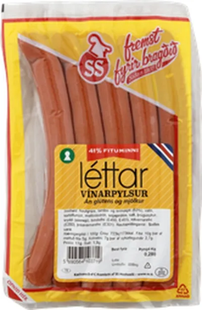 SS léttar vínarpylsur