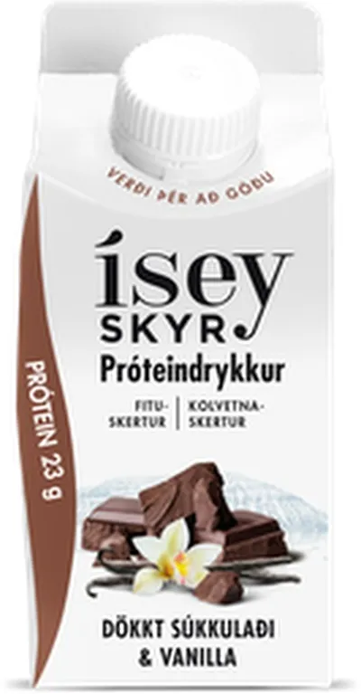 Ísey skyr próteindrykkur súkkulaði & vanilla