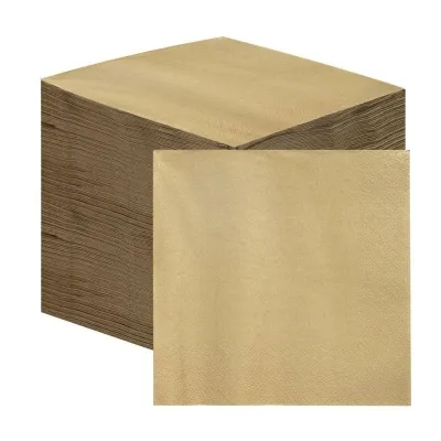 TALKING TABLES - Servíettur Gylltar, 100 stykki