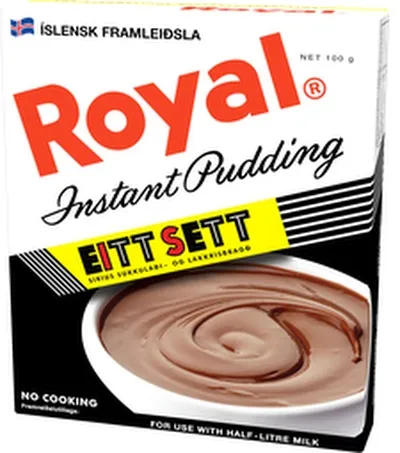 Royal eitt sett búðingur