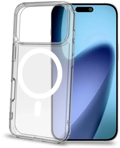 Celly iPhone 17 Pro GelskinMag símahulstur - Glært