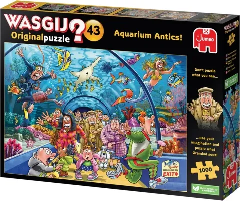 Wasgij O43 Aquarium Antics! púsl
