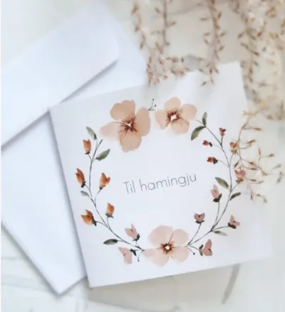 Tækifæriskort - Til hamingju / 10