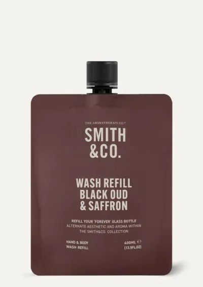 Áfylling Hand & Body Wash  - Black Oud & Saffro