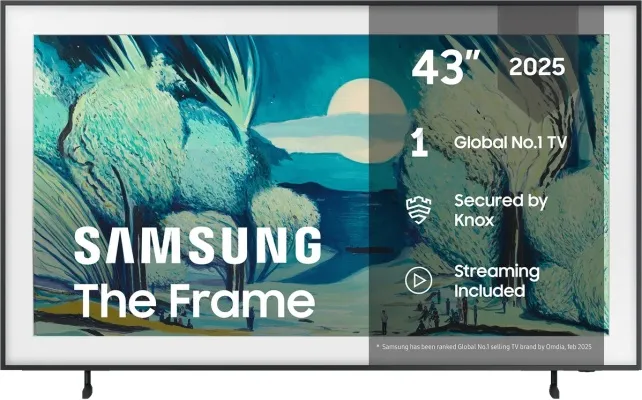 Samsung 43" The Frame QLED sjónvarp (2025)