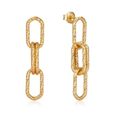 Vera Design - NEXUS CRYSTAL  - Eyrnalokkar gylltir