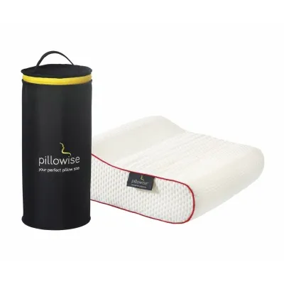 Pillowise – Heilsukoddi, ferðastærð, Red