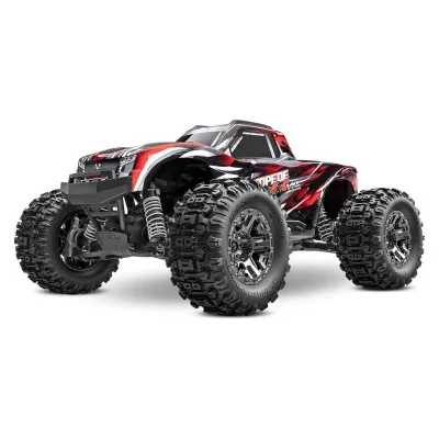 Traxxas Stampede 4x4 VXL HD 1/10 RTR TQi TSM - Rauður
