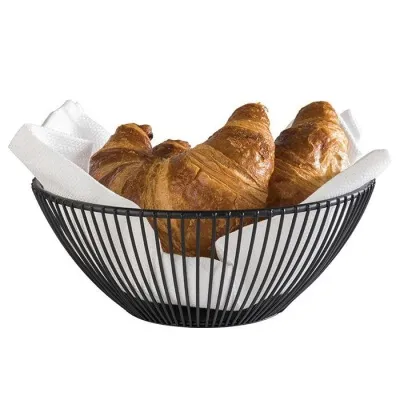 Urban – Karfa kringlótt (20 x 8cm – Svört)