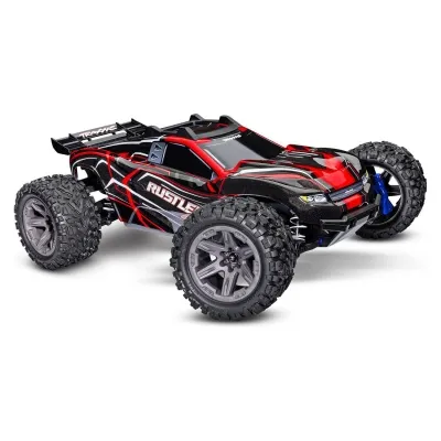 Traxxas Rustler 4x4 BL-2s 1/10 RTR TQ - Rauður