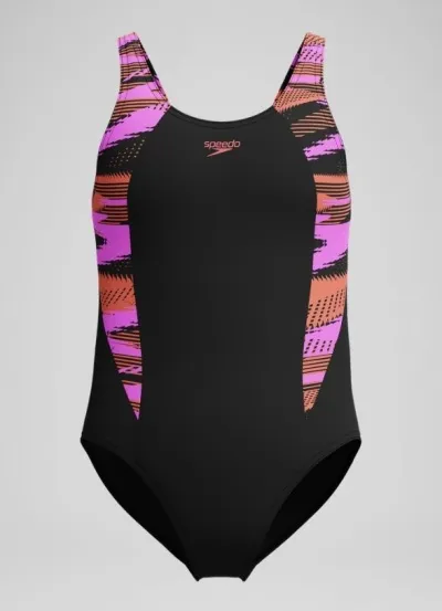 Speedo HyberBoom Splice Muscleback stelpu sundbolur