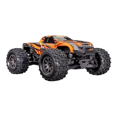Mini MAXX RTR TQ BL-2s W/ USB-C Charger / 2s LiPo - Appelsinugulur