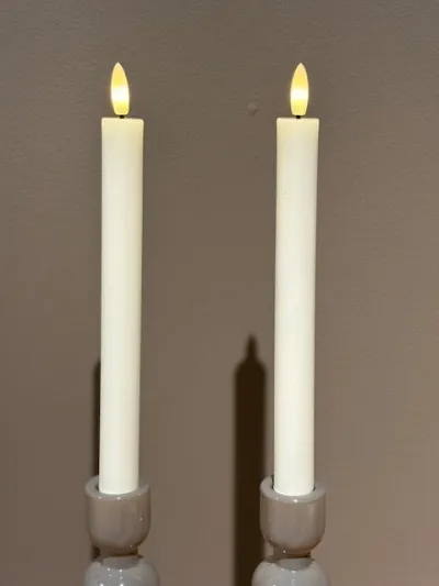 Alira LED kerti cream 2stk