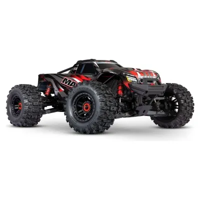 TRAXXAS MAXX with WideMAXX 4x4 1/10 RTR TQi TSM - Rauður