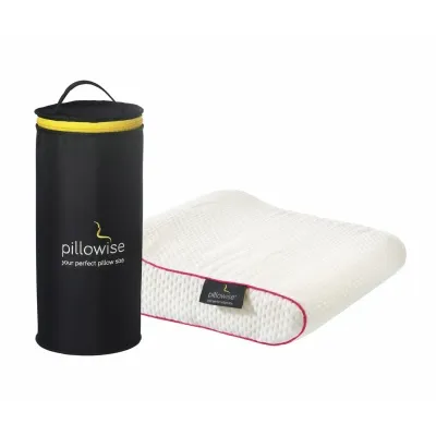 Pillowise – Heilsukoddi, ferðastærð, Pink