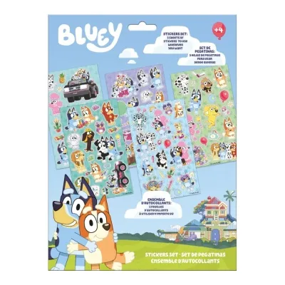 Límmiðar Bluey – 5 spjöld