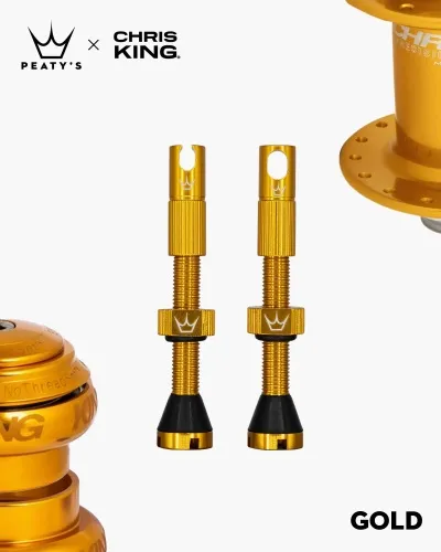 Peaty's Tubeless Valves Mk2 - Gold