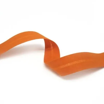 Skáband úr bómull (20mm – orange -5m kort)