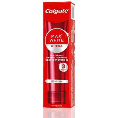 COLGATE - Tannkrem Max White Ultra Active Foam 75ml