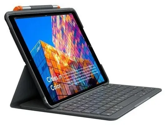 iPad Air 10.5 2019 Slim Folio lyklaborðahulstur 