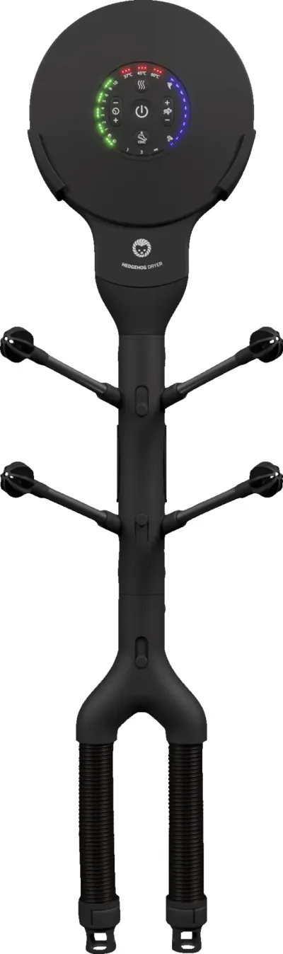 Hedgehog Buddy Ionic I3 skóþurrkari - Svartur