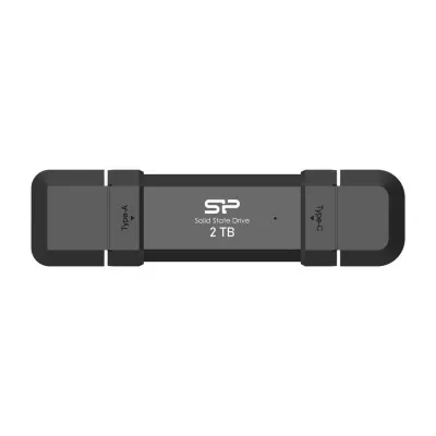 Silicon Power DS72 500GB SSD minnislykill USB og USB-C