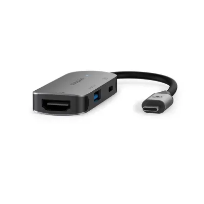 Nedis Tengikví 3-1 Port, HDMI,USB-C, USB-A