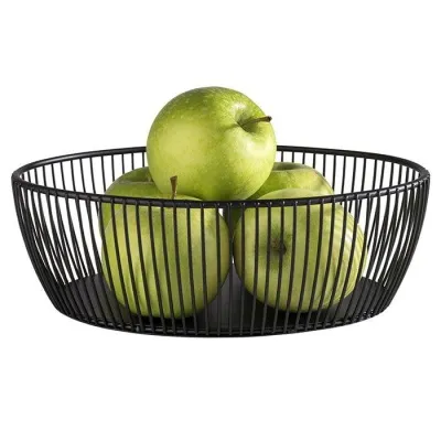 Urban – Karfa oval (24 x 19 x 8cm- Svört)