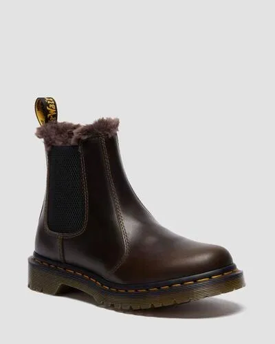 Dr. Martens 2976 Leonore Faux Fur Lined ökklastígvél