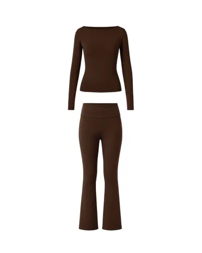 Soft Shaping bambus sett | SÚKKULAÐI - XXXL / L