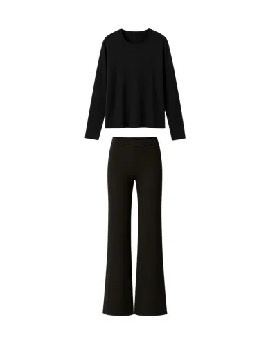 Classic cozy bambus sett | LAKKRÍS - XS / XXXL