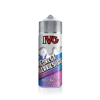 IVG 100ML - Blue Raspberry / 3mg - (venjulegt) - 2 skot