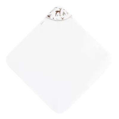 Ungbarnahandklæði úr bambus með hettu - Fawns Cream