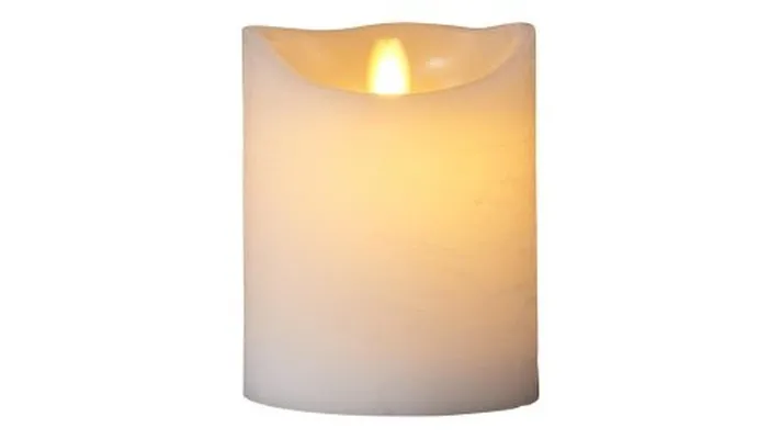 Sirius Sara rafmagnskerti 10×12,5 hvítt