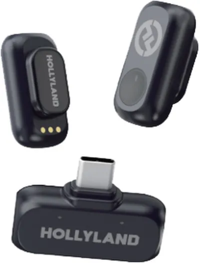 Hollyland - LARK A1 Mini Duo með USB-C móttakara