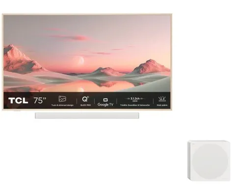 TCL 75" NXTVISION QLED Google Sjónvarp