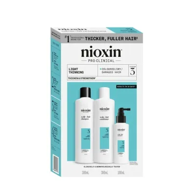 NIOXIN SYSTEM KIT NO 3 COLORED HAIR – LÍTIL ÞYNNING