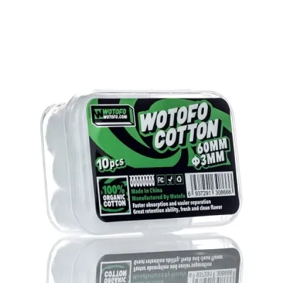 WOTOFO Agleted Bómull