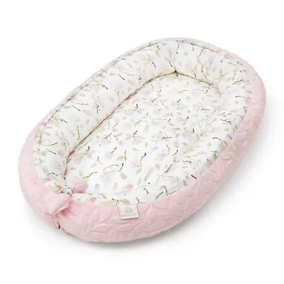 Bambus Ungbarnahreiður Deluxe  -Magnolia