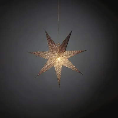 KonstSmide Jólastjarna 60cm svört