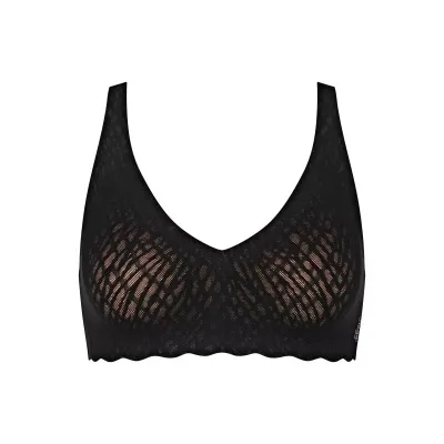 Sloggi Zero Feel Bliss Soft Bra Black - L