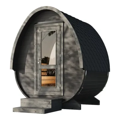 Egg 2,5m - Brúnn / Samsett með ljósum