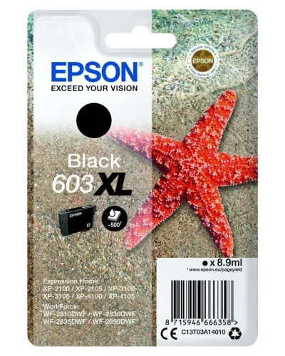 Epson 603XL Black blek